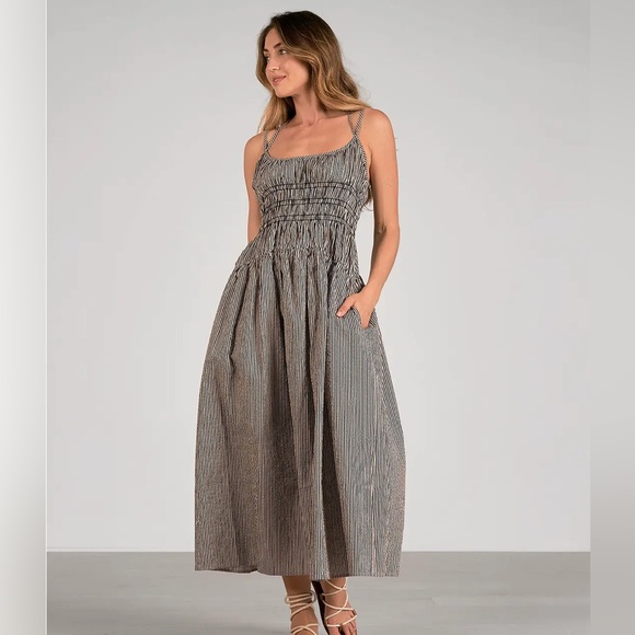 Elan International Smocked Maxi Dress - Picture 1 of 1